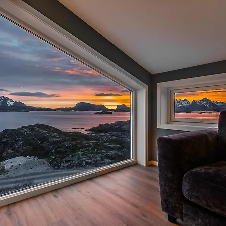 Lofoten Seazens Panorama شاليه *