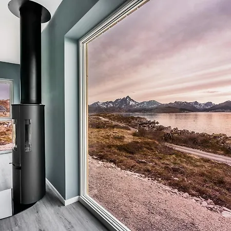 Alpesi faház Lofoten Seazens Panorama *