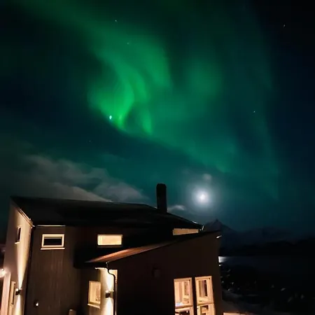 Alpesi faház Lofoten Seazens Panorama *