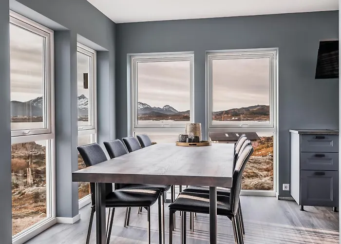 Lofoten Seazens Panorama Alpehytte Leknes