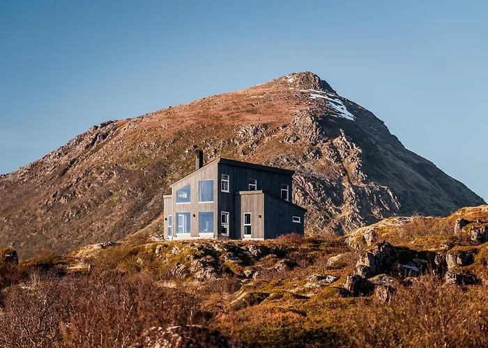 Lofoten Seazens Panorama 木屋 莱克内斯
