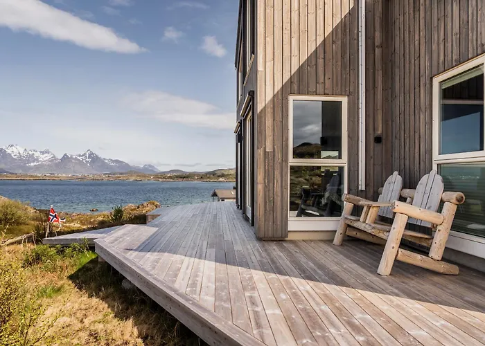 Alpehytte Lofoten Seazens Panorama *